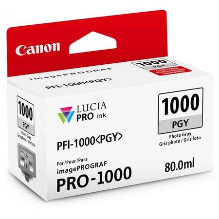 Canon PFI-1000 PGY Orjinal Foto Gri Kartuş - 1