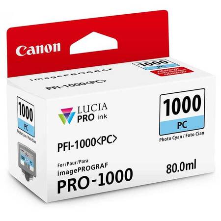 Canon PFI-1000PC Orjinal Foto Mavi Kartuş - 1