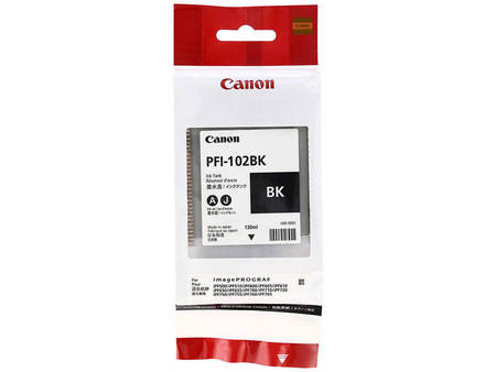 Canon PFI-102BK Siyah Orjinal Kartuş - 1