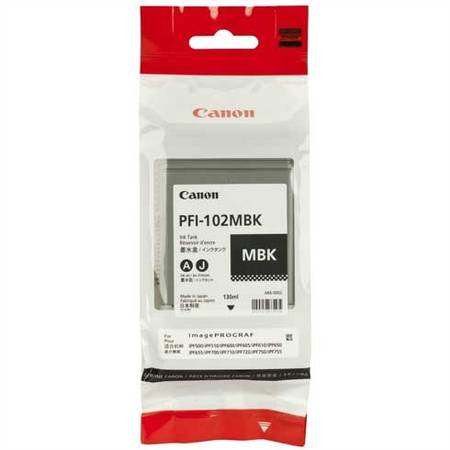 Canon PFI-102MBK Mat Siyah Orjinal Kartuş - 1