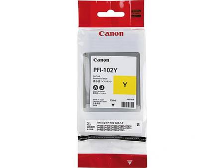 Canon PFI-102Y Sarı Orjinal Kartuş - 1