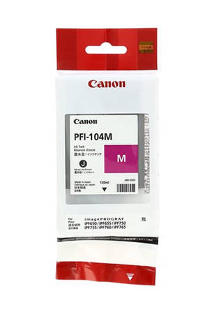 Canon PFI-104M Kırmızı Orjinal Kartuş - 1