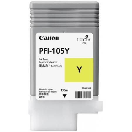 Canon PFI-105Y Sarı Orjinal Kartuş - 1