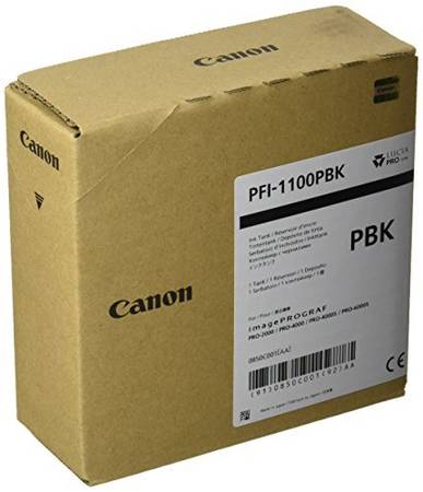 Canon PFI-1100PBK Orjinal Foto Siyah Kartuş - 1