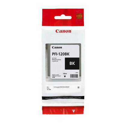 Canon PFI-120BK Siyah Orjinal Kartuş - TM-200 TM-205 - 1