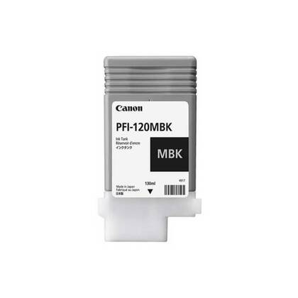 Canon PFI-120MBK Mat Siyah Orjinal Kartuş - TM-200 TM-205 - 1