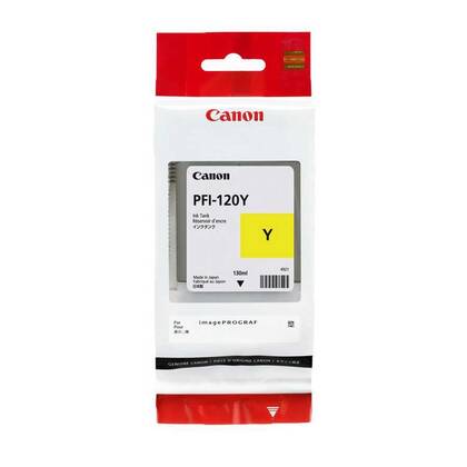 Canon PFI-120Y Sarı Orjinal Kartuş - TM-200 TM-205 - 1