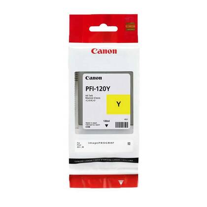 Canon PFI-120Y Sarı Orjinal Kartuş - TM-200 TM-205 - 1