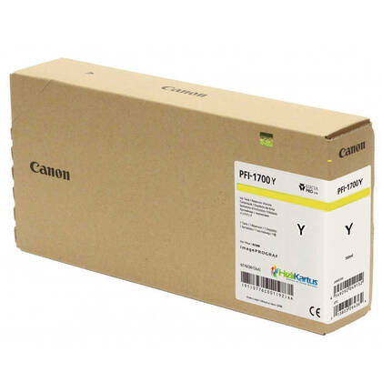 Canon PFI-1700Y Sarı Orjinal Kartuş - 1