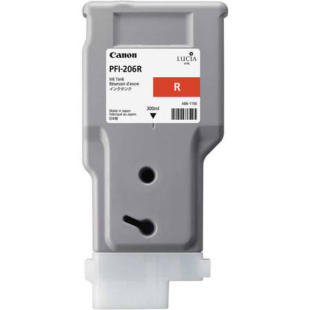 Canon PFI-206R Kırmızı (Red) Orjinal Kartuş - 1