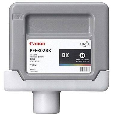 Canon PFI-302BK Siyah Orjinal Kartuş - 1
