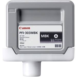Canon PFI-303MBK Mat Siyah Orjinal Kartuş - 1