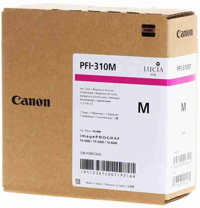 Canon PFI-310M Kırmızı Orjinal Kartuş - 1