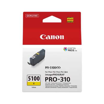 Canon PFI-5100Y Sarı Orjinal Kartuş - 1