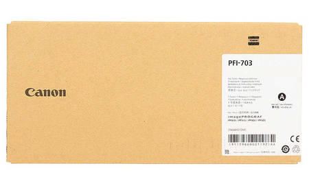 Canon PFI-703MBK Mat Siyah Orjinal Kartuş - 1