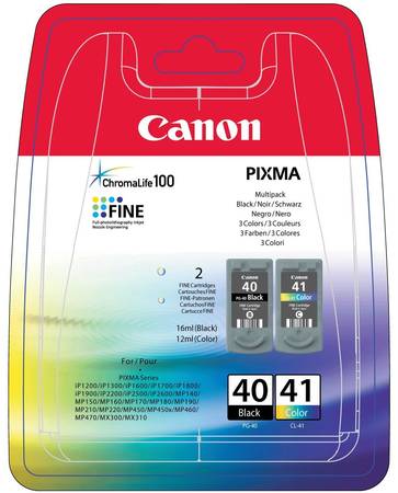 Canon PG-40/CL-41 Orjinal Kartuş Avantaj Paketi - 1