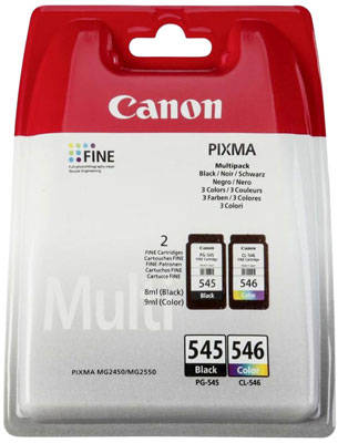 Canon PG-545/CL-546 Orjinal Kartuş Avantaj Paketi - 1