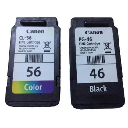 Canon PG-46-CL56/9059B003 Siyah ve Renkli Kartuşlu Avantajlı Fotoğraf Paketi - 2