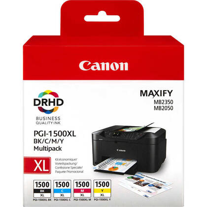 Canon PGI-1500XL/9182B004 Orjinal Kartuş Avantaj Paketi - 1