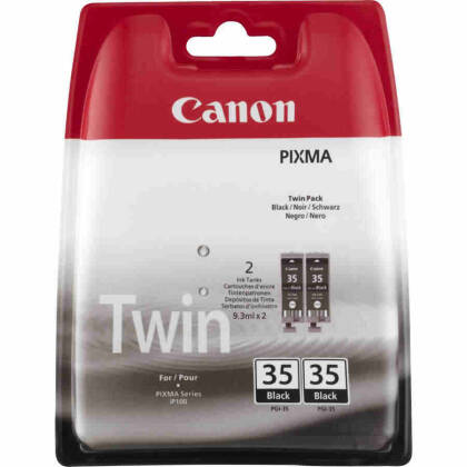 Canon PGI-35 Orjinal Siyah Kartuş 2'li Paket - 1