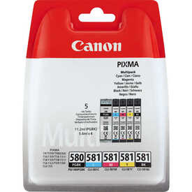 Canon PGI-580/CLI-581/2078C005 Orjinal Kartuş Avantaj Paketi - Canon