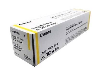 Canon T02 Sarı Orjinal Toner 8532B001 - 1