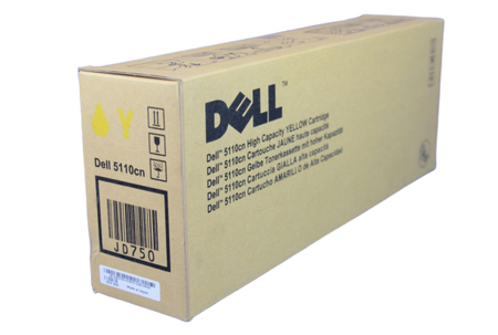 Dell 5110cn-CT200843 Sarı Orjinal Toner - 1