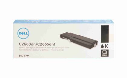 Dell HD47M C2660DN/C2665DNF Siyah Orjinal Toner - 1