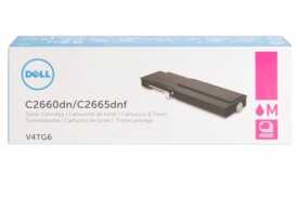 Dell V4TG6 C2660DN/C2665DNF Kırmızı Orjinal Toner 4K - Dell