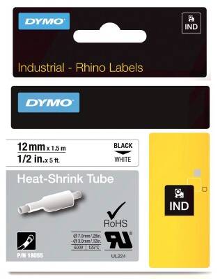 Dymo 0720170 M11 Alüminyum Yapışkanlı 12mmx7,65 Mt Orjinal Etiket - 1