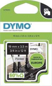 DYMO 16958 Siyah/Beyaz Yüksek Performans Esnek Orjinal Naylon Şerit - Dymo