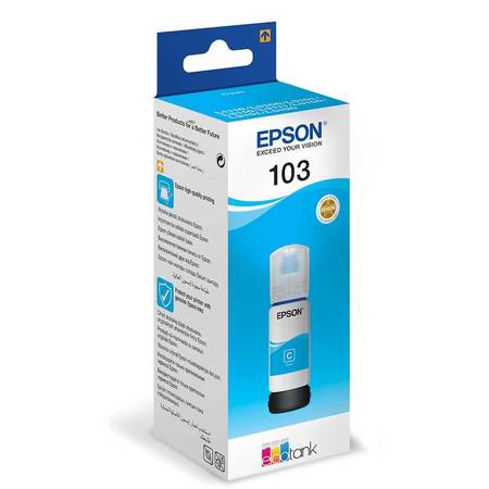 Epson 103-C13T00S24A Mavi Orjinal Mürekkep - 1