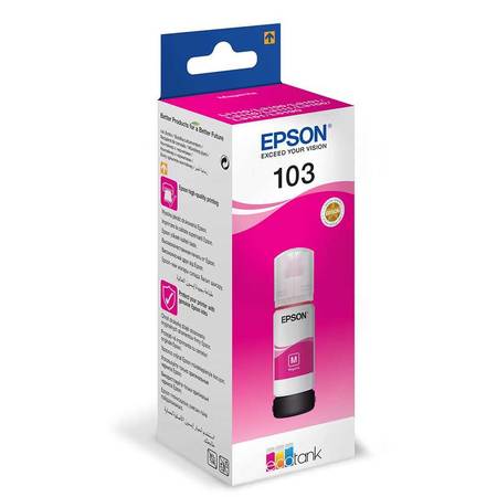Epson 103-C13T00S34A Kırmızı Orjinal Mürekkep - 1