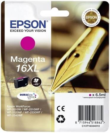 Epson 16XL-T1633-C13T16334020 Kırmızı Orjinal Kartuş - 1