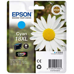 Epson 18XL-T1812-C13T18124020 Mavi Orjinal Kartuş - Epson