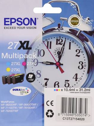 Epson 27XL-C13T27154020 Orjinal Kartuş Avantaj Paketi - 1