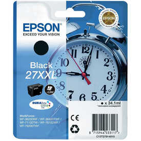 Epson - Epson 27XXL-T2791-C13T27914020 Siyah Orjinal Kartuş Extra Yüksek Kapasiteli