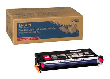 Epson C3800 C13S051129 Orjinal Kırmızı Toner - 1
