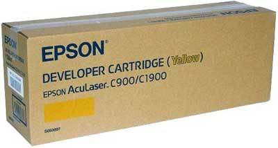 Epson C900 C1900-C13S050097 Orjinal Sarı Toner YK. - 1