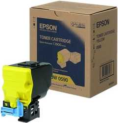 Epson CX-37/C13S050590 Sarı Orjinal Toner - Epson