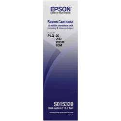 Epson PLQ-20 S015339 Orjinal Şerit (3'lü Paket) - Epson