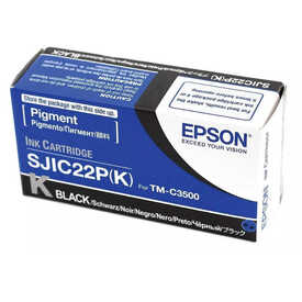 Epson SJIC22-C33S020601 Siyah Orjinal Kartuş - Epson
