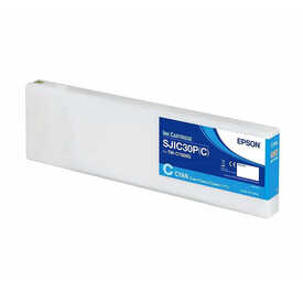 Epson - Epson SJIC30-C33S020640 Mavi Orjinal Kartuş