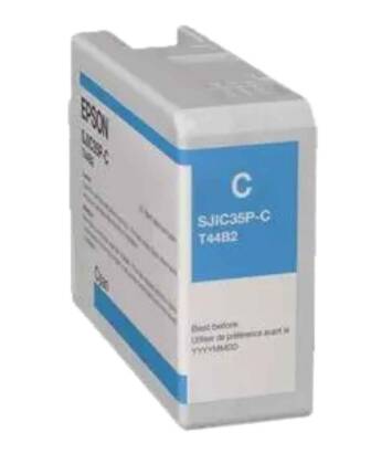 Epson SJIC35P-T44B220 Mavi Orjinal Kartuş C13T44B220 - 1