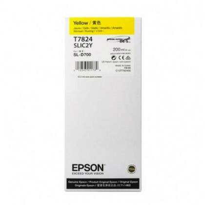 Epson Surelab T7824 Sarı Orjinal Kartuş - 1