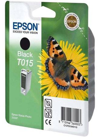 Epson T015-C13T01540120 Orjinal Siyah Kartuş - 1