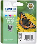 Epson T016-C13T01640120 Orjinal Renkli Kartuş - 1