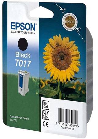 Epson T017-C13T01740120 Orjinal Siyah Kartuş - 1