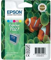 Epson T027-C13T02740120 Orjinal Renkli Kartuş - Epson