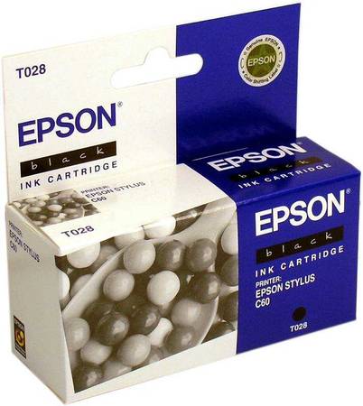 Epson T028-C13T02840120 Orjinal Siyah Kartuş - 1